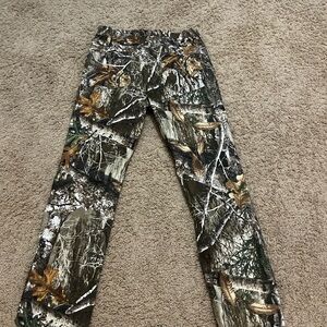 Realtree Camouflage Men's Pants - Brown and Green